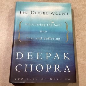 The Deeper Wound Hard Cover Book by Deepak Chopra